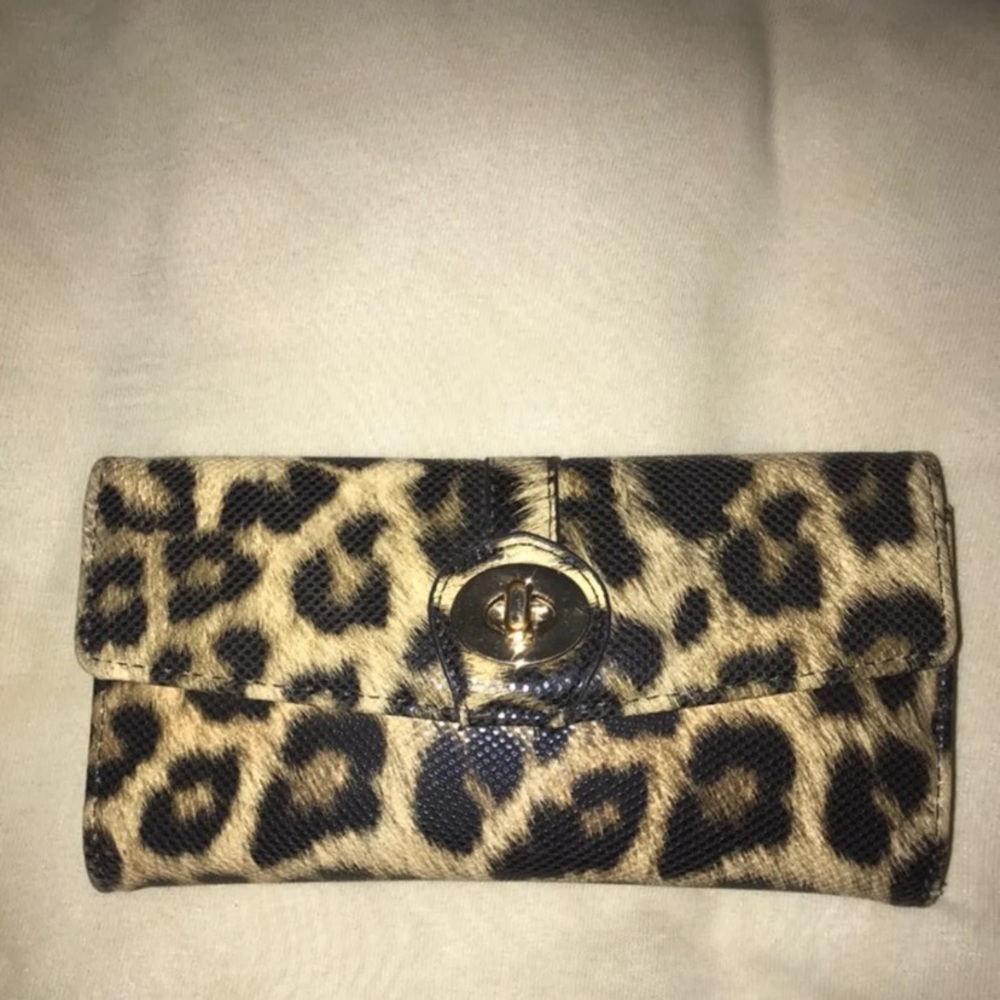 Charming Charlie cheetah wallet